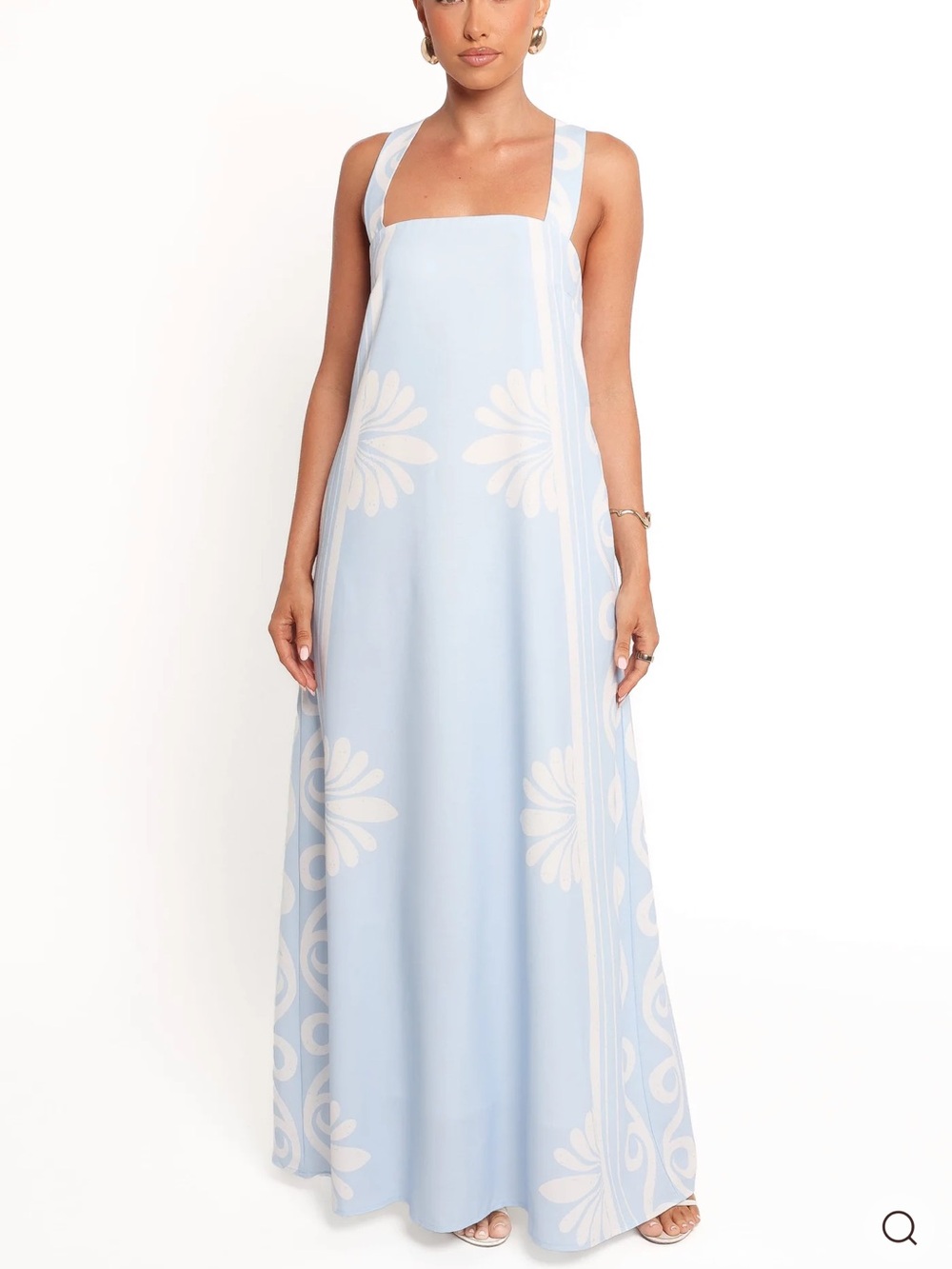 Petal & Pup Valeria Maxi Dress Blue